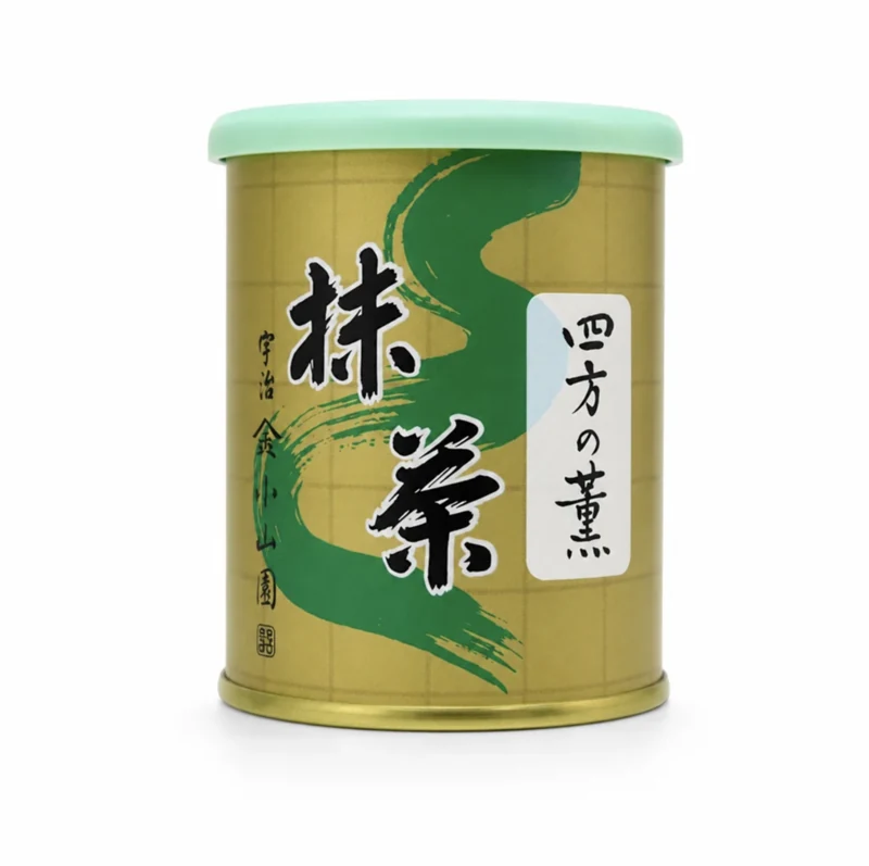 Yomo no Kaori matcha tin by Yamamasa Koyamaen